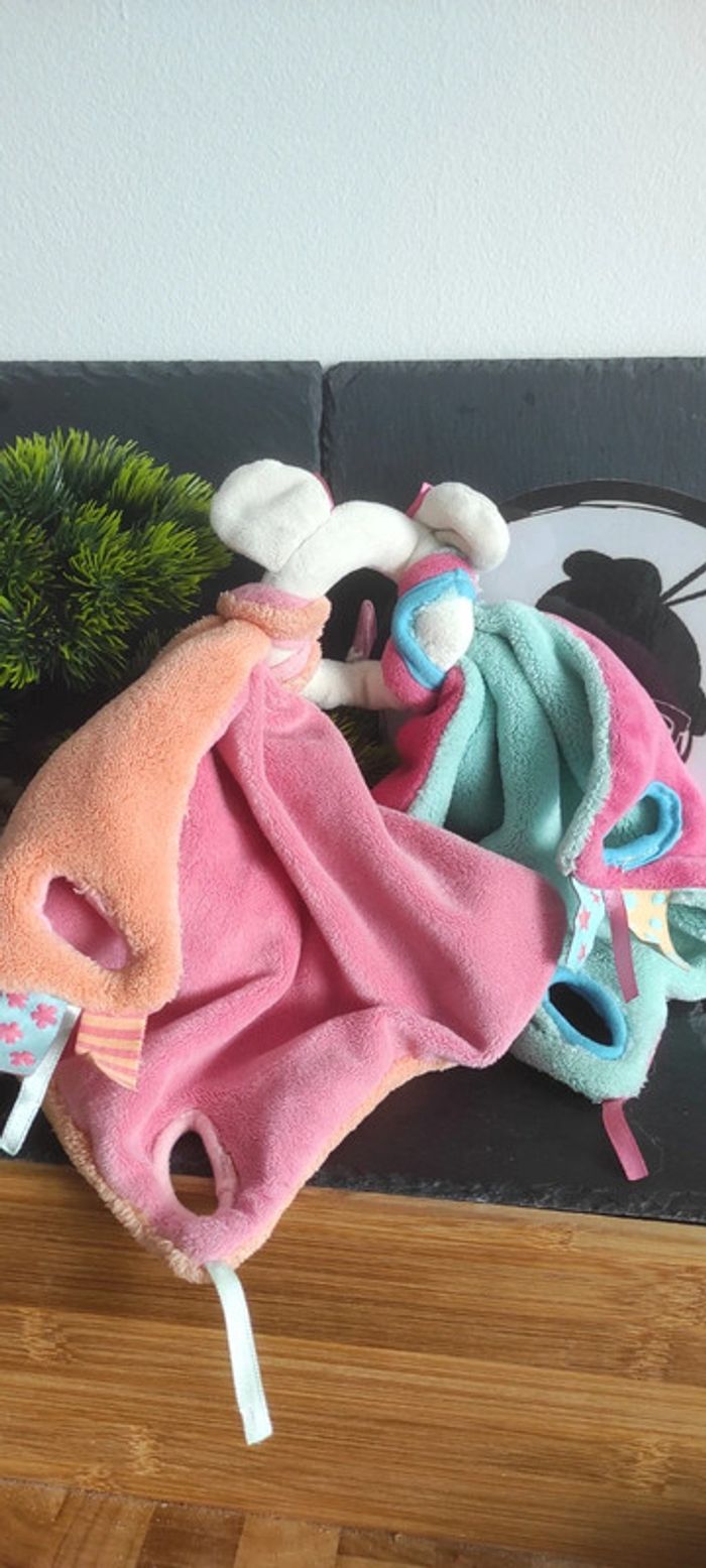 Doudou et Compagnie Tatoo
Poignée Souris GM
rose framboise bleu saumon
DC2669