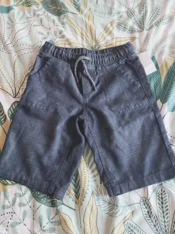 Short garçon en jean