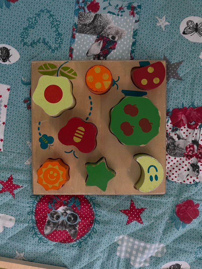 Lot puzzle encastrement - photo numéro 6