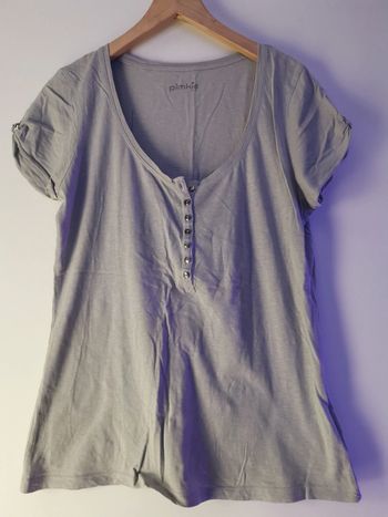 Tee shirt gris taille L