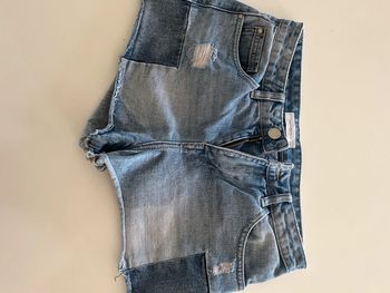 Short en jeans