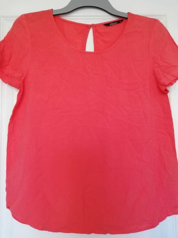 Blouse corail 34