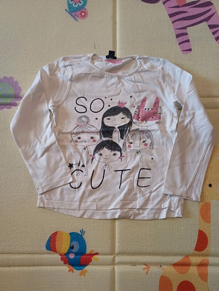 Lot t-shirts manches longues 4 ans - photo numéro 2