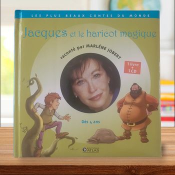 Livre+CD "Jacques et le haricot magique" 📖