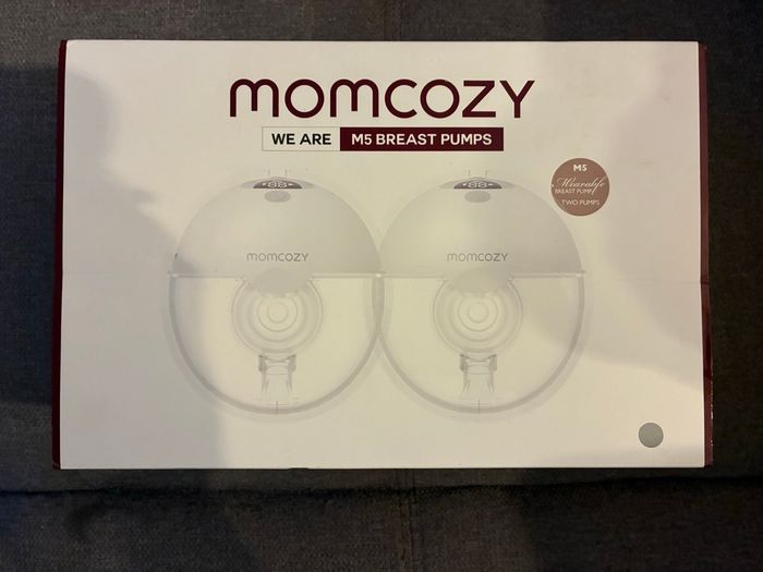 Tire-lait mains libres Momcozy M5 – Double pompe – Très bon état – Super pratique !