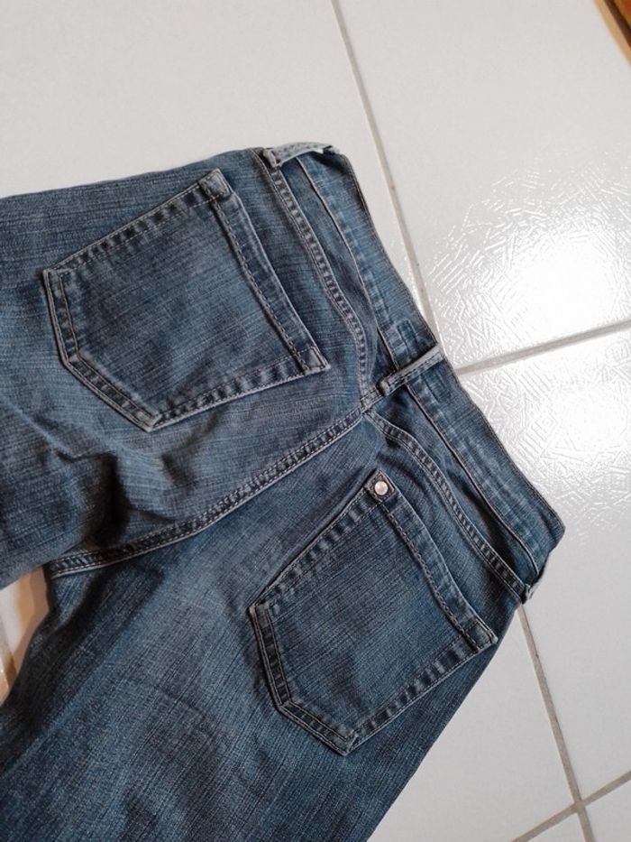 Short en jeans femme Bleu Zara - photo numéro 10