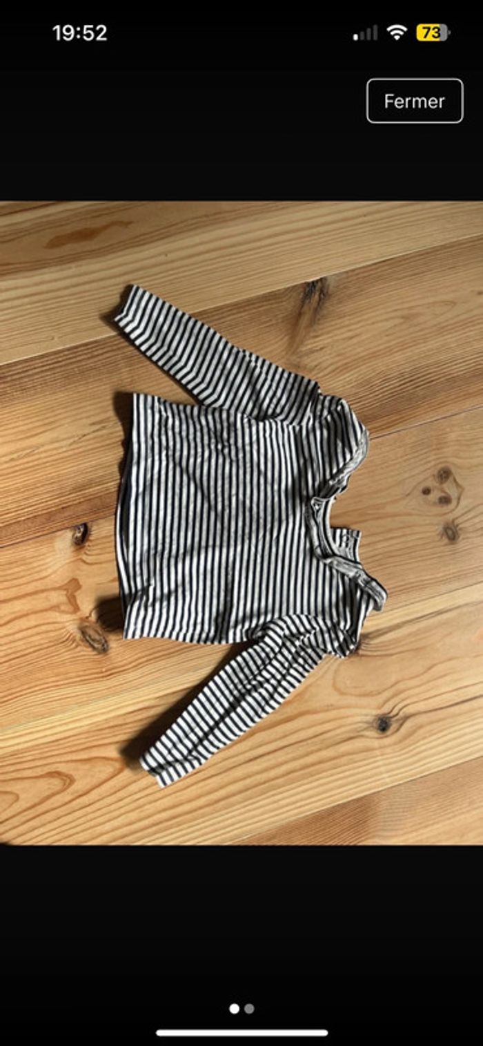 Lot 10 maillots manches longues 9 mois - photo numéro 7