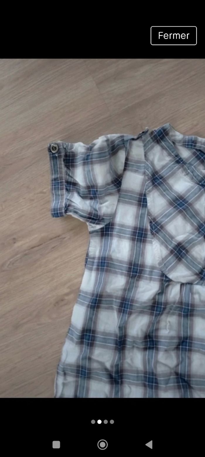 Tunique fille chemise 10 ans - photo numéro 2