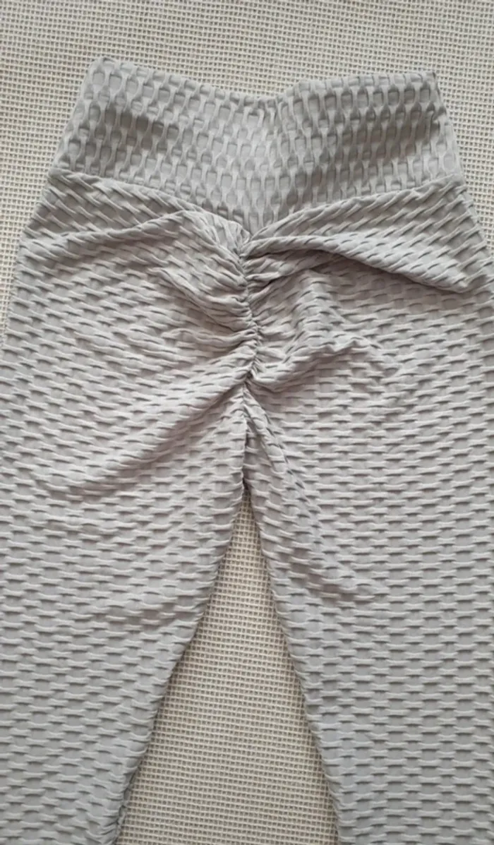 Legging femme gris clair - photo numéro 3