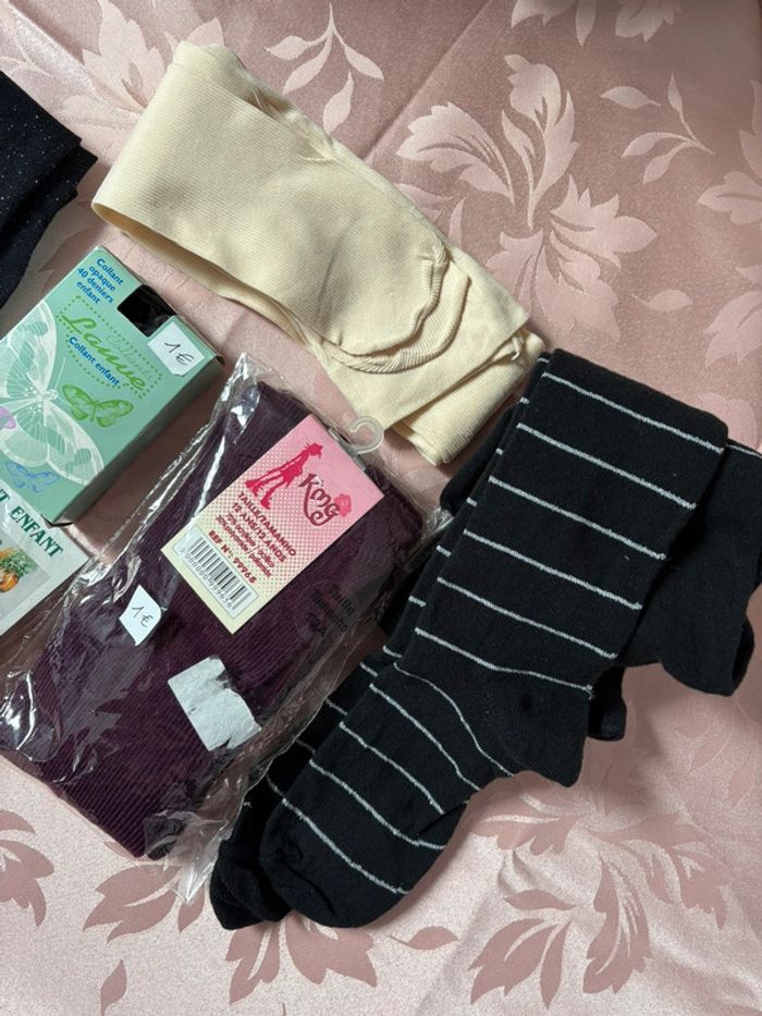 Lot de collants fille - photo numéro 4