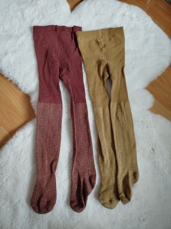 Lot de deux collants 86/92