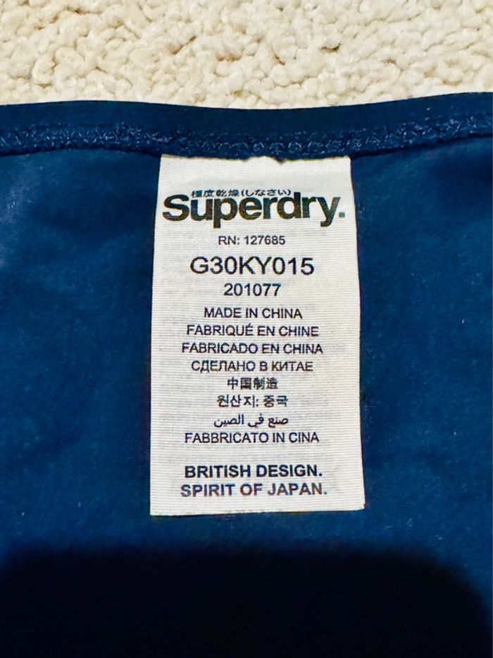 Maillot de bain 2 pièces superdry L 40 - photo numéro 5