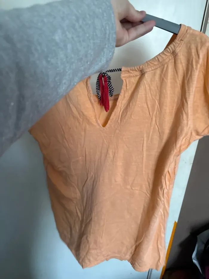 T shirt orange - photo numéro 2