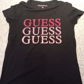 Tee short guess  fille 14 ans