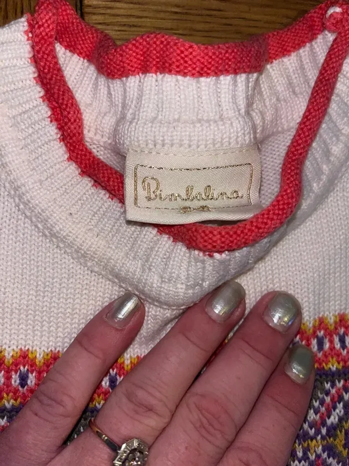 Robe pull bimbalina 10 ans - photo numéro 2