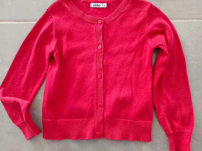 Lot de gilets, veste, sweat pour fille en 6 ans - photo numéro 8
