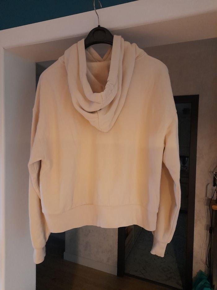 Sweat capuche beige - photo numéro 2