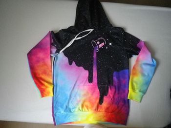 SWEAT MOTIF PEINTURE