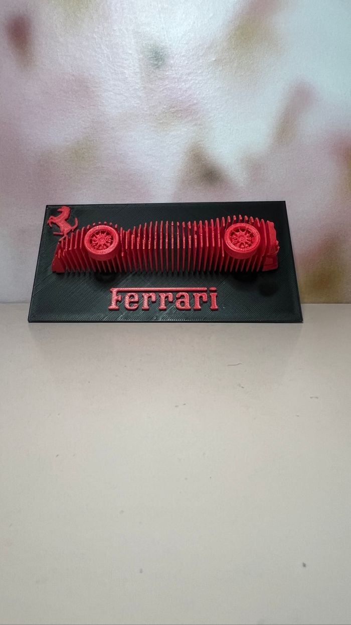 Sculpture Ferrari - photo numéro 3
