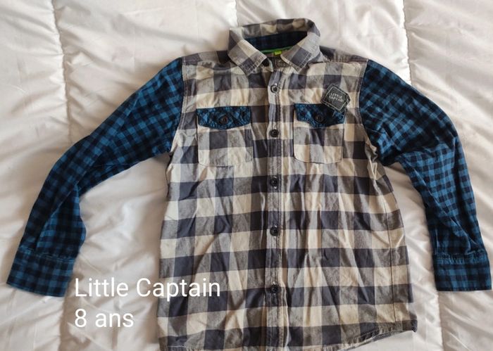 Chemise little captain 8 ans