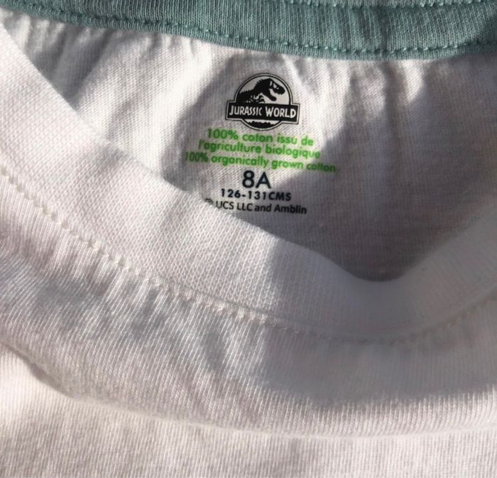 T-shirt Jurassic World 8 ans - photo numéro 3