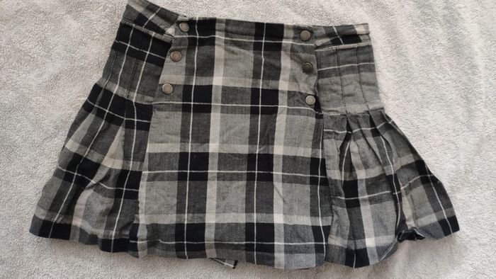 Jupe plissée carreaux 8 ans orchestra