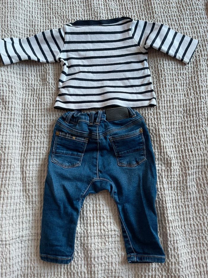 Ensemble 6mois marinière - photo numéro 4