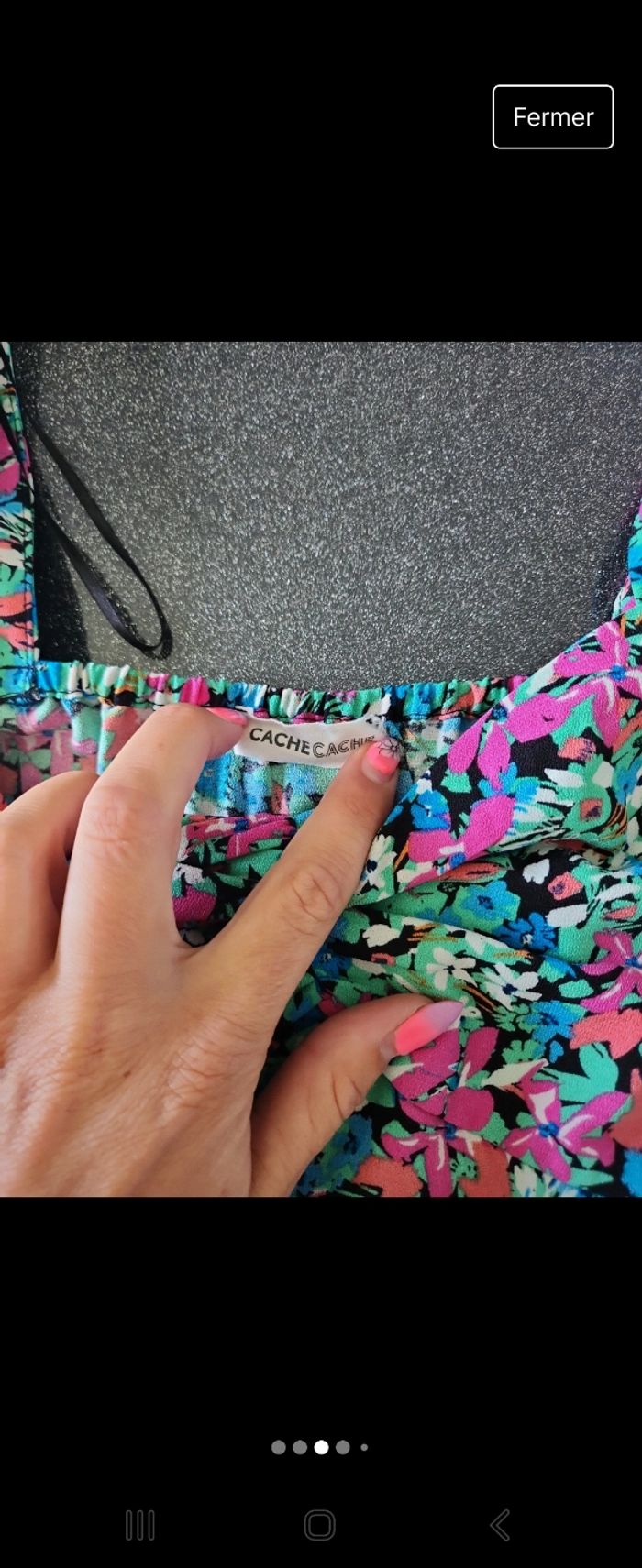 Robe fleurie Cache cache - photo numéro 2