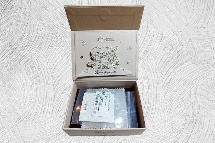 ZGO x Sanrio - Hello Kitty - Pendentif Couronne de rêves - Argent plaqué or rose et Zircons - Neuf - photo numéro 3