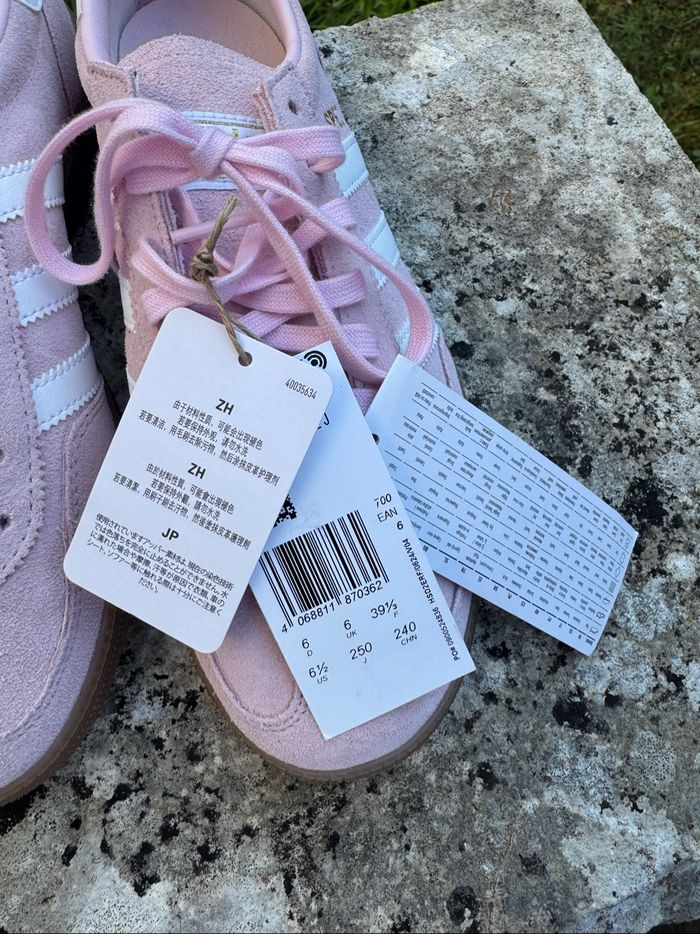 Basket handball Spezial Adidas Originals rose - photo numéro 8