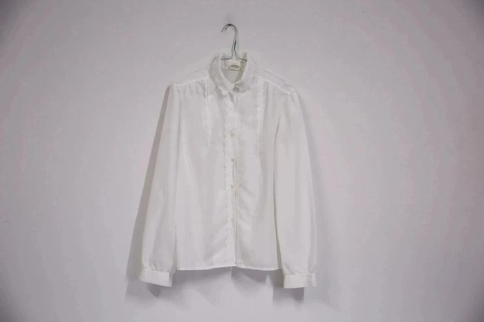 Superbe Chemise blanc vintage 70's (#23735)