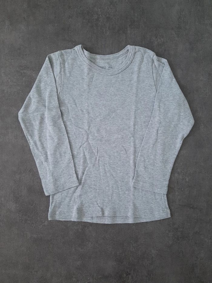 2 t-shirts manches longues garçon 100% coton - photo numéro 5