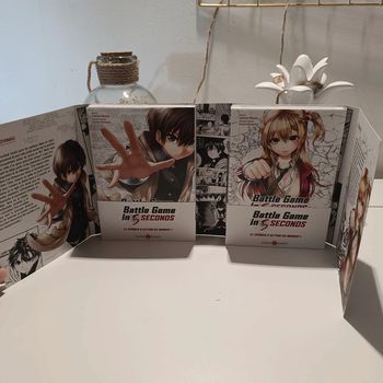 Manga battle game in 5 seconds kit presse