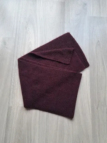 Écharpe mauve