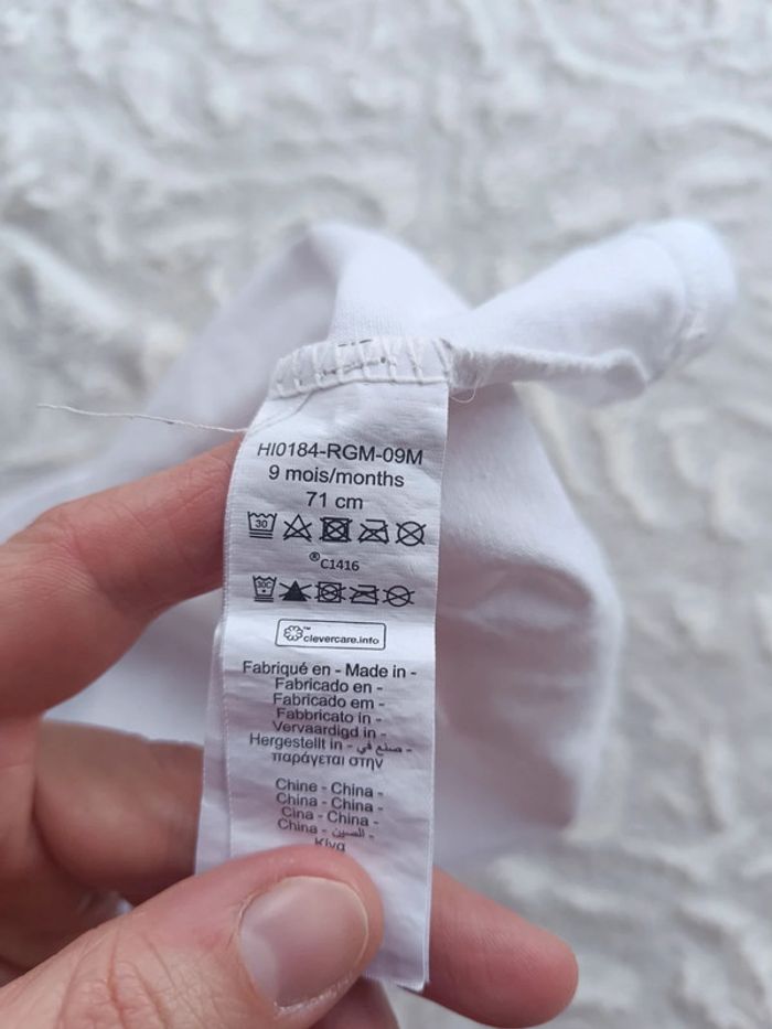 Ensemble (tunique manches longues+legging) Fille 9 moisi lapin Orchestra - photo numéro 7