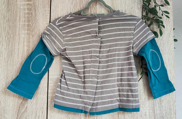 T-shirt manches longues Disney baby Winnie l'ourson 12 mois - photo numéro 2