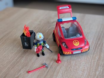 Playmobil 9235 Pompier et véhicule