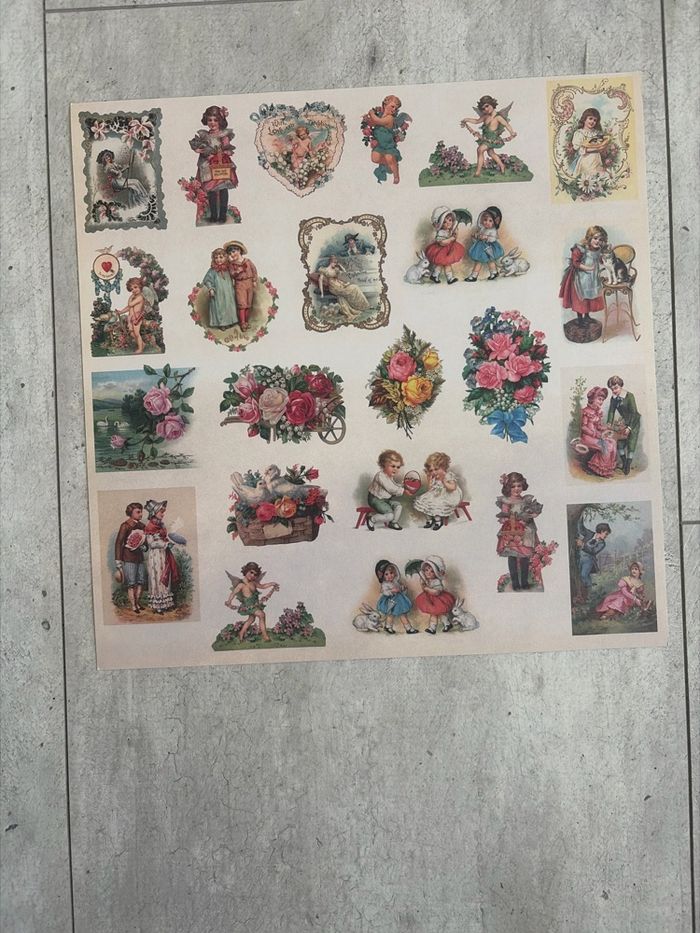 Lot de feuilles pour scrapbooking lot 6 - photo numéro 9