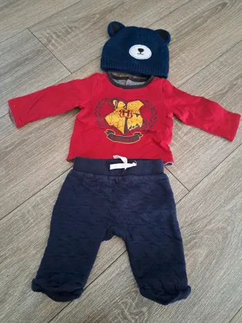 Ensemble garçon 1 mois