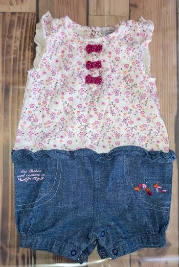 Combinaison  fille - 9 mois