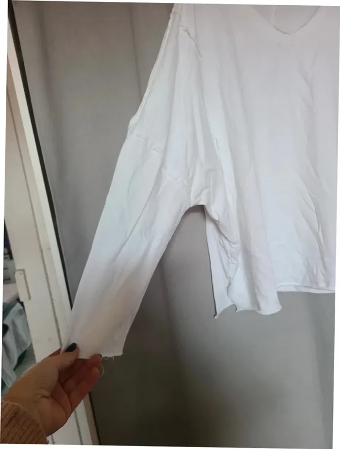 Haut blanc Taille unique - photo numéro 2