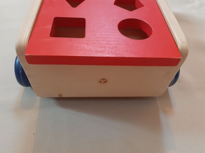 Chariot à tirer - boîte à formes - oxybul - photo numéro 7