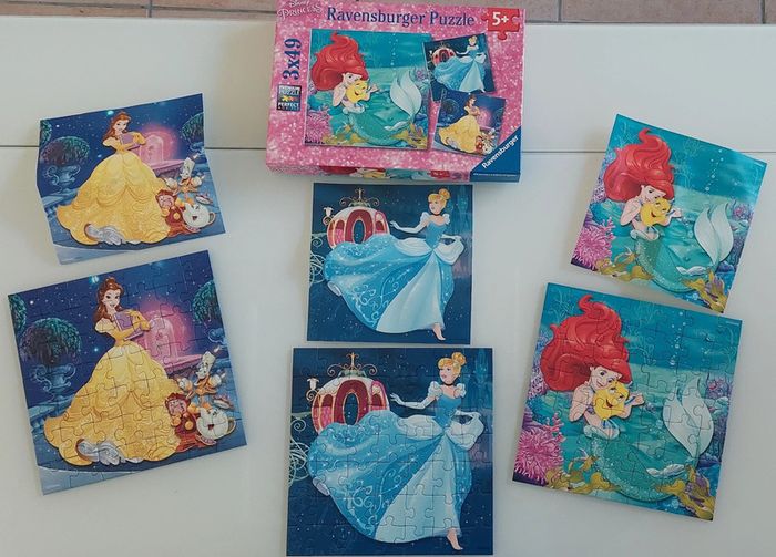 3 Puzzles princesses - photo numéro 2