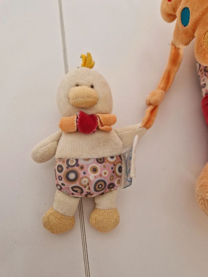 Doudou poule avec son poussin - photo numéro 4
