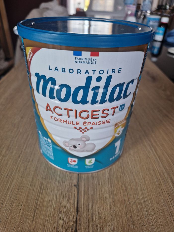 Boite de lait 1er age Modilac Actigest - photo numéro 2