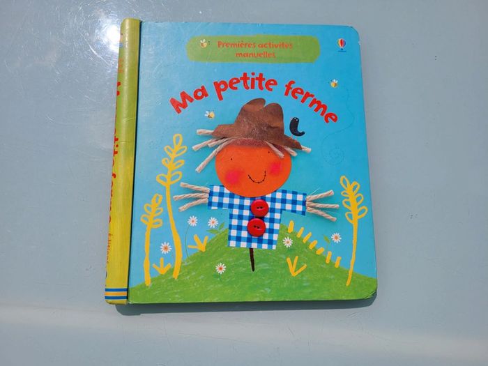 Premières activités manuelles usborne et 🐄 Ma petite ferme 🚜 - photo numéro 2