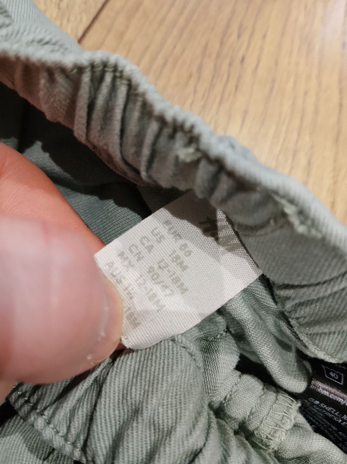 Short vert/gris bébé garçon 86cm soit 18/24 mois h&m - photo numéro 3