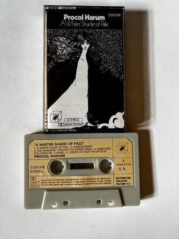 Cassette audio Procol Harum A whiter shade of pale