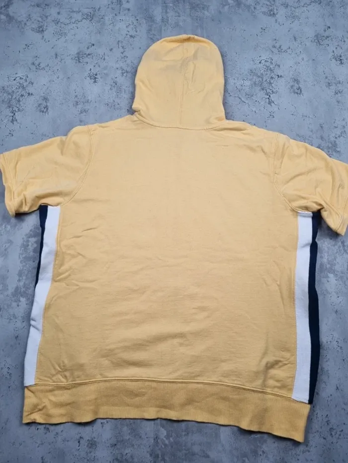 Sweat zippé à capuche Tommy Hilfiger jaune XL Femmes (mesures en photos) - photo numéro 4