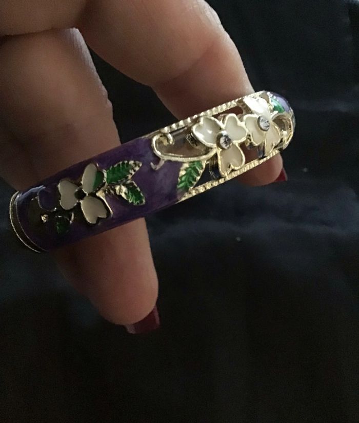 Beau bracelet jonc vintage Années 90 - photo numéro 3